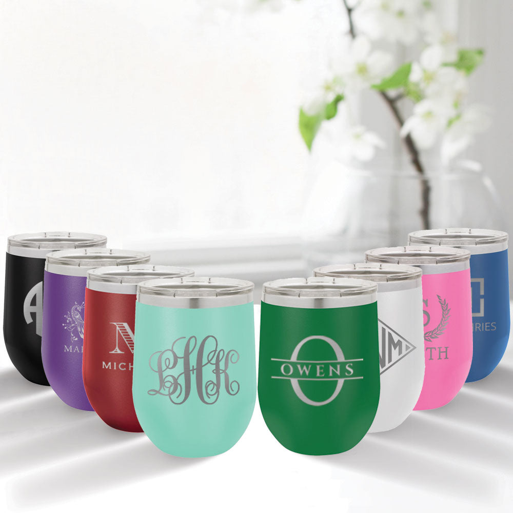 Monogrammed Tumbler - 12oz
