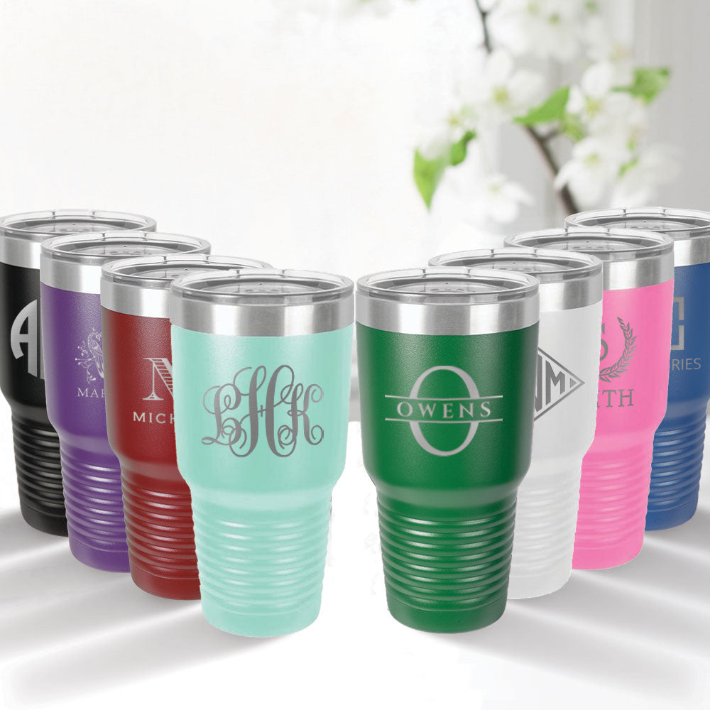 Monogrammed Tumbler - 30oz