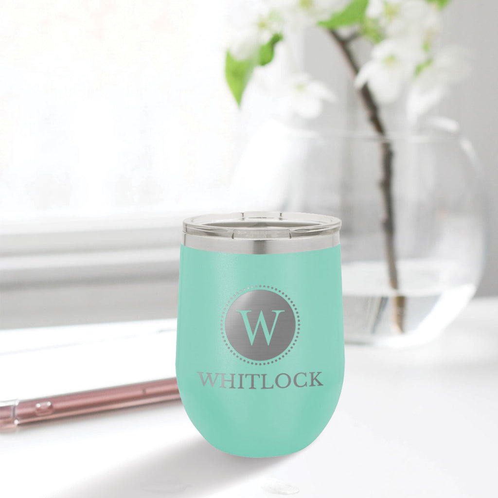 Monogrammed Tumbler - 12oz