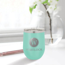 Load image into Gallery viewer, Monogrammed Tumbler - 12oz
