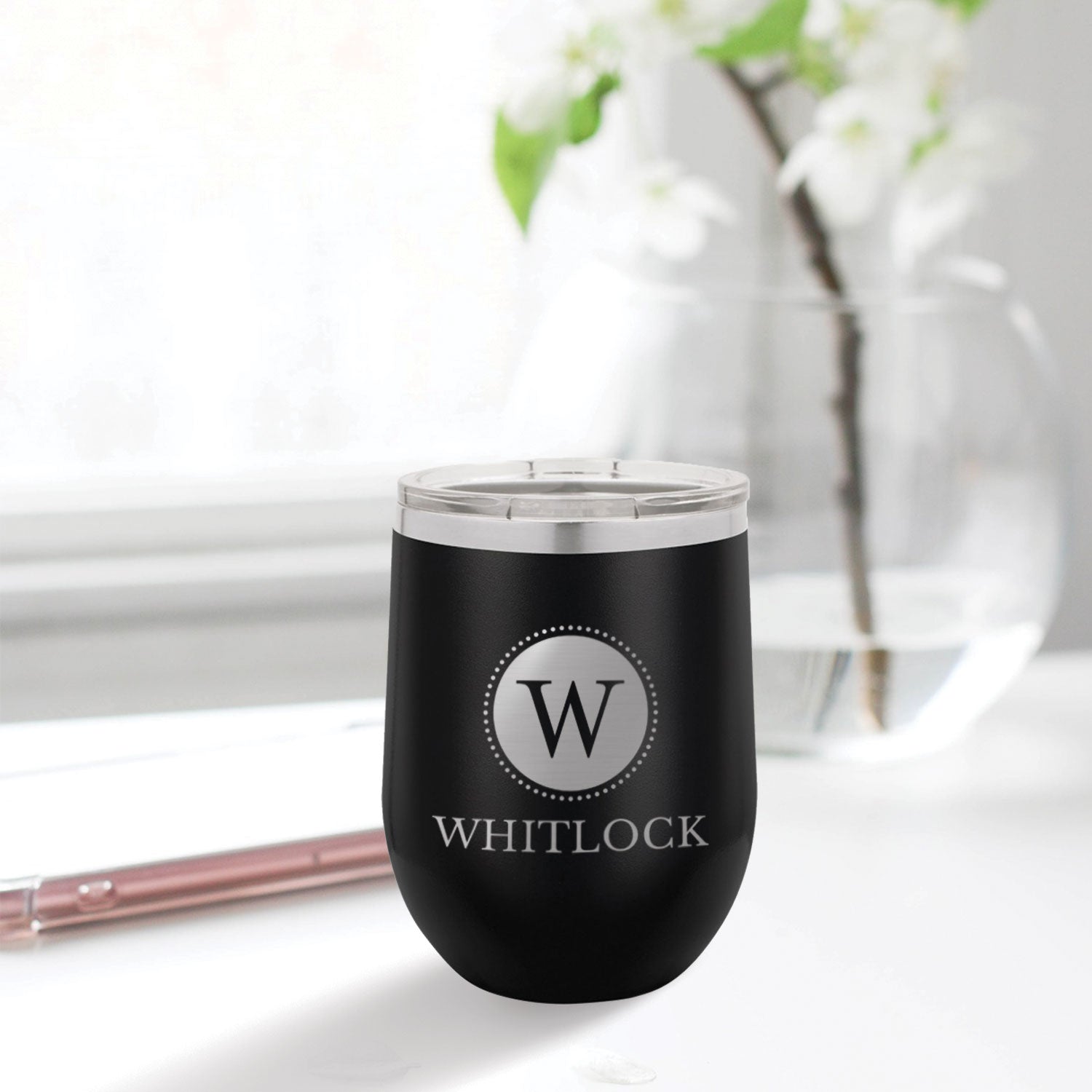 Monogrammed Tumbler - 12oz