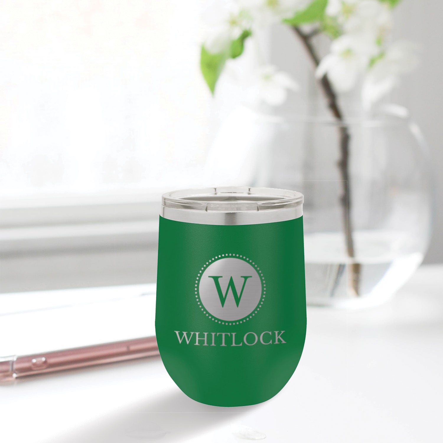 Monogrammed Tumbler - 12oz