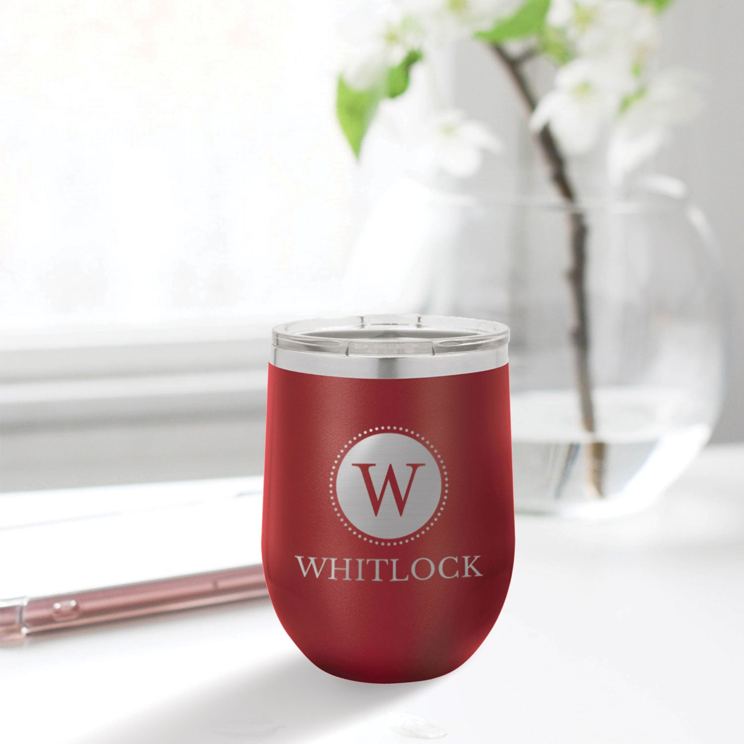 Monogrammed Tumbler - 12oz