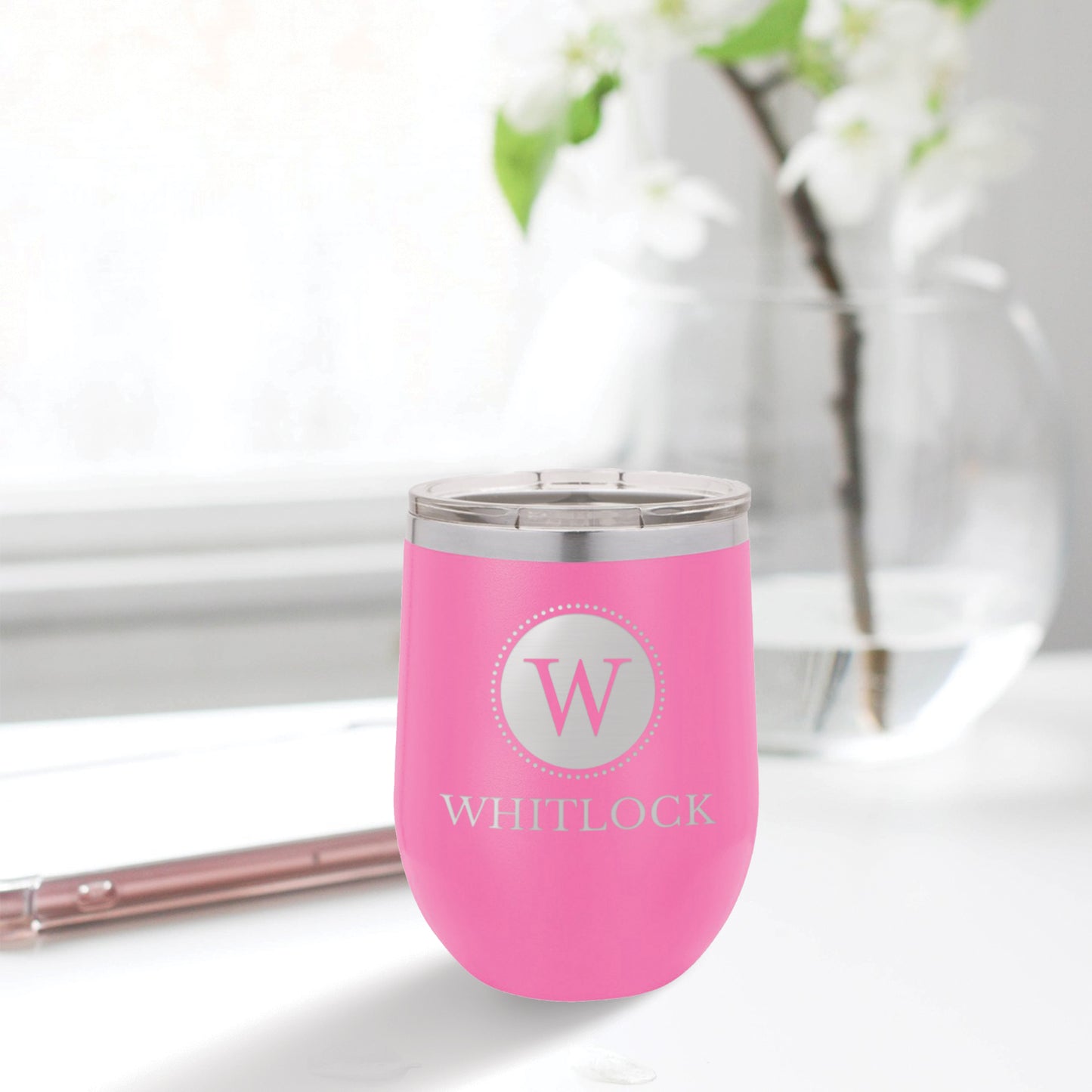 Monogrammed Tumbler - 12oz