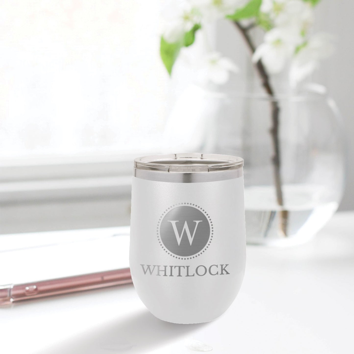 Monogrammed Tumbler - 12oz