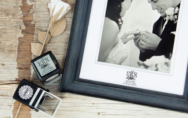 Custom Wedding Stamp CSW10002