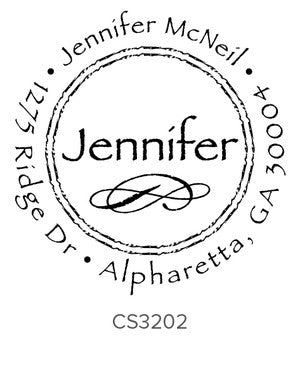Custom Address Stamp CS3202