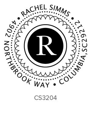 Custom Address Stamp CS3204