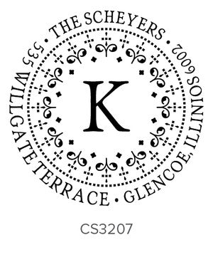 Custom Address Stamp CS3207