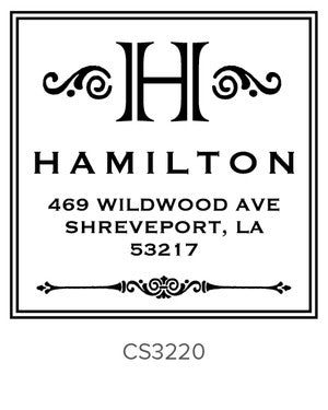 Custom Address Stamp CS3220