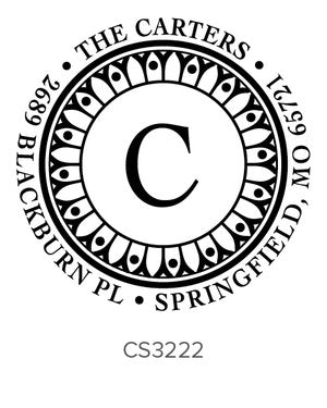 Custom Address Stamp CS3222