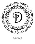 Custom Address Stamp CS3224
