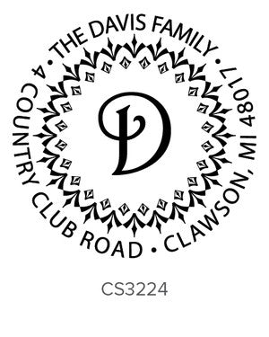 Custom Address Stamp CS3224