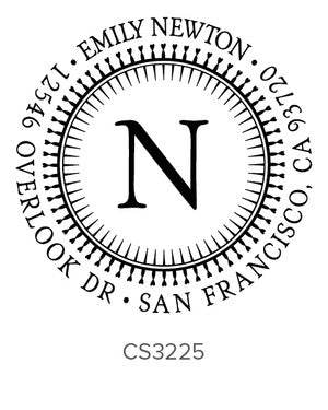 Custom Address Stamp CS3225