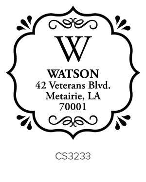 Custom Address Stamp CS3233