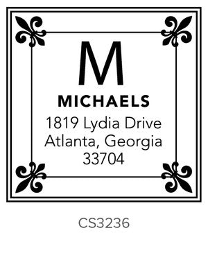 Custom Address Stamp CS3236