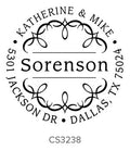 Custom Address Stamp CS3238