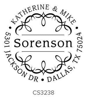 Custom Address Stamp CS3238