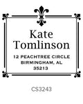 Custom Address Stamp CS3243