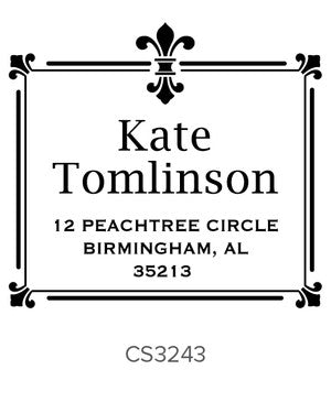 Custom Address Stamp CS3243