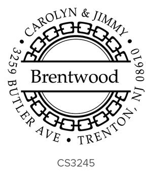 Custom Address Stamp CS3245