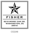 Custom Address Stamp CS3248