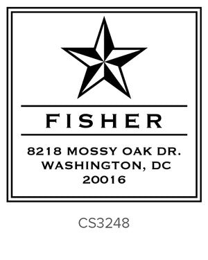 Custom Address Stamp CS3248