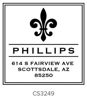 Custom Address Stamp CS3249