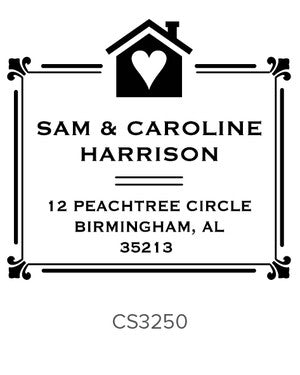 Custom Address Stamp CS3250