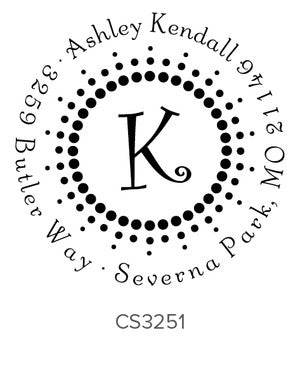 Custom Address Stamp CS3251