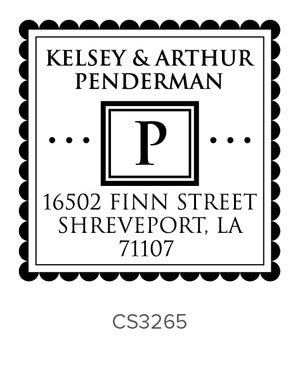 Custom Address Stamp CS3265