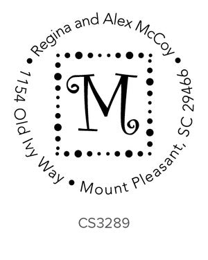 Custom Address Stamp CS3289