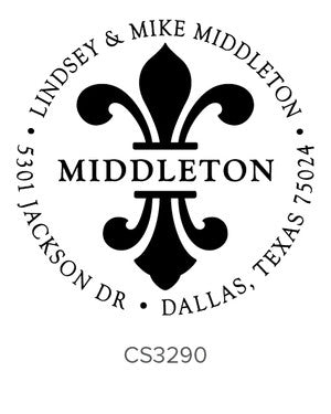 Custom Address Stamp CS3290