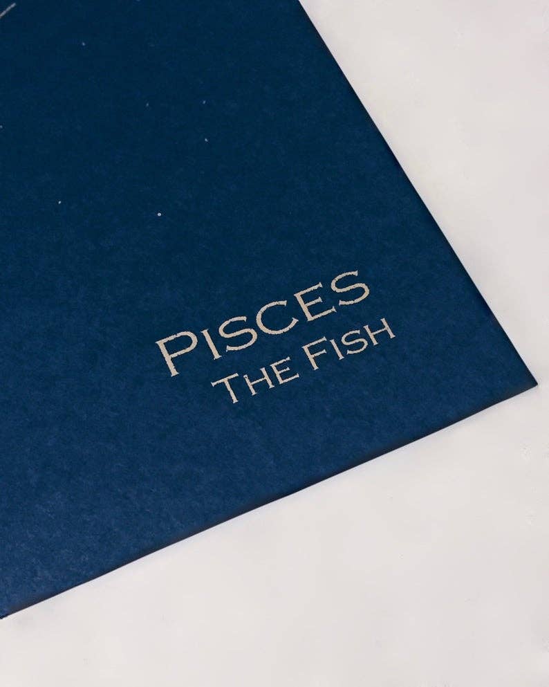 Pisces Constellation Zodiac Art Print