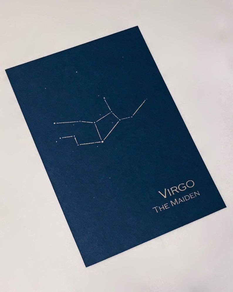 Virgo Constellation Zodiac Art Print