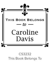 Load image into Gallery viewer, Custom Book Lovers Stamp CS3232
