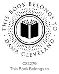 Custom Book Lovers Stamp CS3279