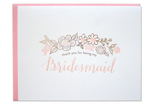 Bridesmaid Thank You Notes
