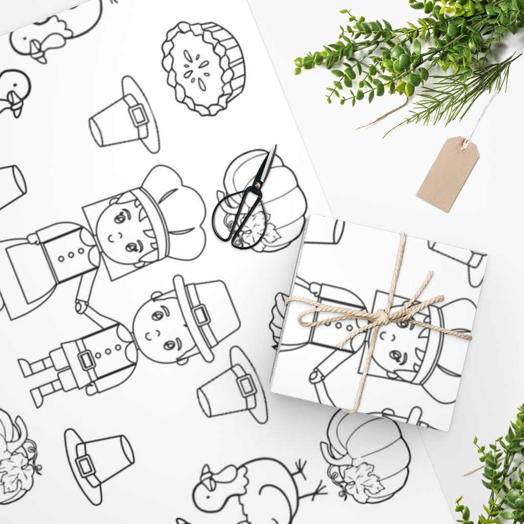 Thanksgiving Coloring Page