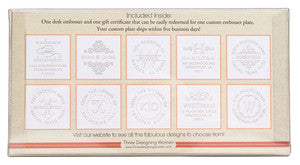 Custom Embosser Gift Box