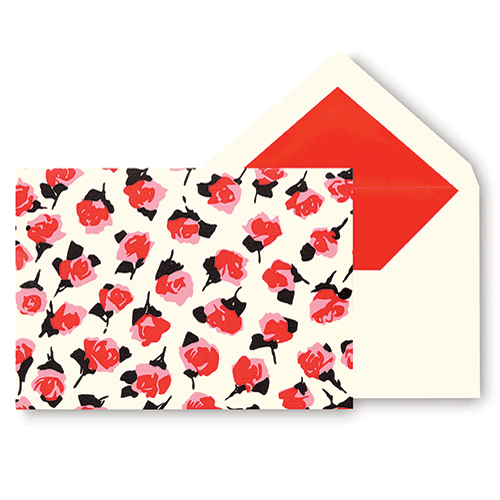 kate spade new york® roses notecards