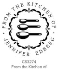 Custom Kitchen + Craft Stamp CS3274