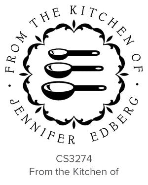 Custom Kitchen + Craft Stamp CS3274