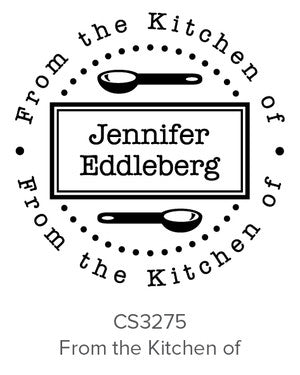 Custom Kitchen + Craft Stamp CS3275