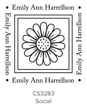 Custom Social Stamp CS3283