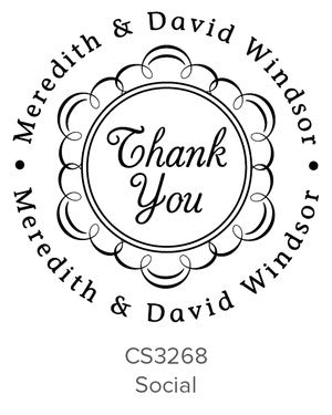 Custom Social Stamp CS3268