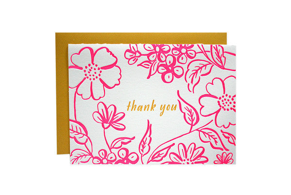 Parrott Design - Floral Thank You